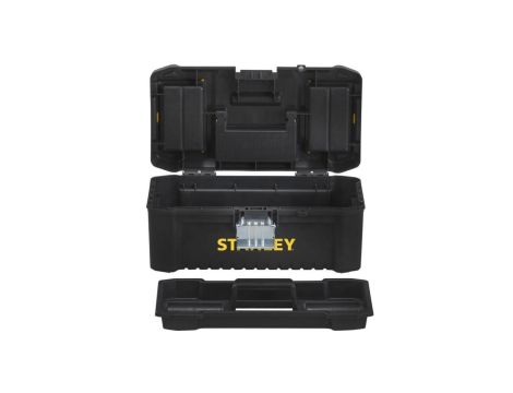 SKRZYNKA NARZĘDZIOWA ESSENTIAL ZATRZASKI METALOWE 12,5