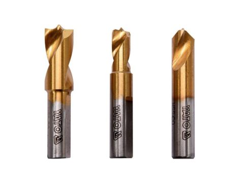 ZESTAW WIERTEŁ DO ZGRZEWÓW PUNKTOWYCH 3SZT.