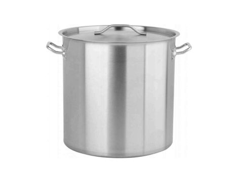 GARNEK WYSOKI Z POKRYWKĄ ZE STALI NIERDZEWNEJ 45X45 71L