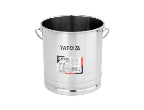 WIADRO ZE STALI NIERDZEWNEJ 12L.