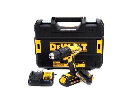 Wiertarko-wkrętarka udarowa akumulatorowa 18v 2*1.5ah