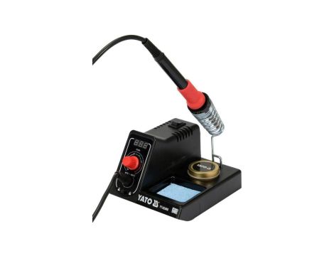 STACJA LUTOWNICZA CYFROWA 60W TYP GROT, WYŚWIETLACZ LCD