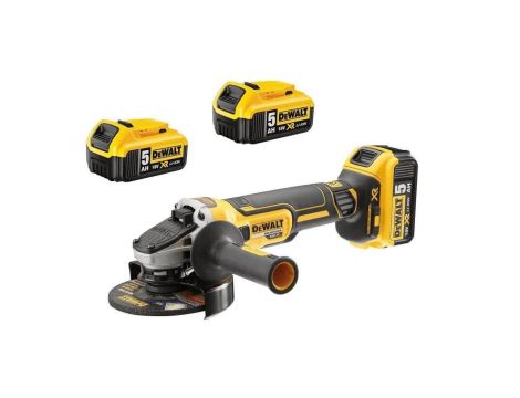 Szlifierka kątowa akumulatorowa 125 mm xr 3*5,0ah