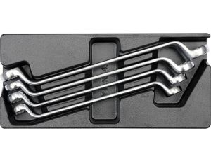 WKŁAD DO SZUFLADY KLUCZE OCZKOWE ODGIĘTE 21- 32MM 4 CZĘŚCI