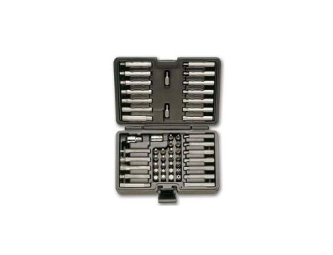 Zestaw końcówek wkrętakowych + akcesoria 52cz.