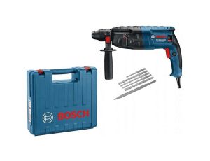 MŁOT UDAROWY OBROTOWY SDS+ GBH 240 + ZESTAW WIERTEŁ SDS+