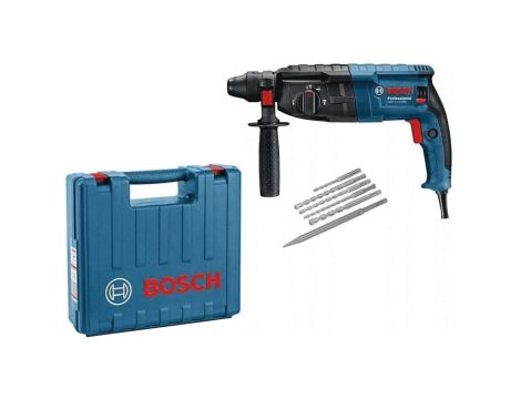 MŁOT UDAROWY OBROTOWY SDS+ GBH 240 + ZESTAW WIERTEŁ SDS+