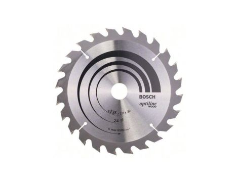 Piła tarczowa-h optiline wood 235*30/25*2.mm 24t