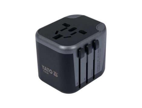 ADAPTER PODRÓŻNY UNIW. 2XUSB 12W