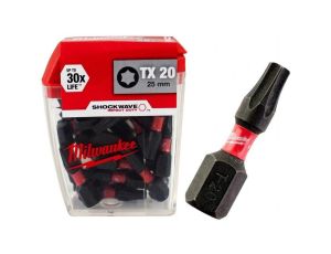 BIT, GROT, KOŃCÓWKA TORX TX20 25MM 25 SZT.