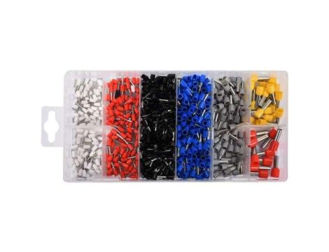 Zestaw końcówek i konektorów kablowych 685szt.