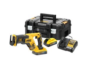 Pilarka szablowa akumulatorowa 18v xr 2*5.0ah tstak