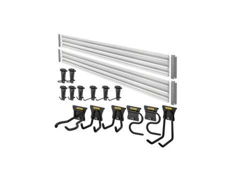 ZESTAW WIESZAKÓW Z LISTWAMI VERSA TRACK, 20 ELEMENTÓW