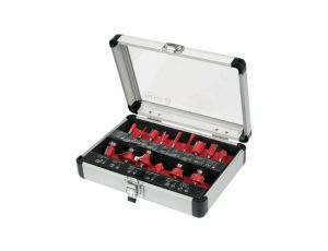 ZESTAW FREZÓW WIDIOWYCH DO DREW.TRZPIEŃ FI 6MM 15 CZ.