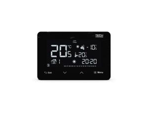TECH ST-293Z V3 - Regulator pokojowy przewodowy dwustanowy kolor czarny zasilany 230V