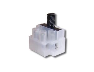 Listwa zaciskowa 1106-F/2P - (2-polowa z uchwytem bezpiecznika)