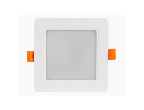 LED line LITE Downlight Plafon MOLLY 9W 830lm 3000K ciepła kwadrat podtynk 3 lata gwar.