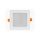 LED line LITE Downlight Plafon podtynkowy MOLLY 9W 900lm 4000K neutralna kwadrat podtynk 3 lata gwar.