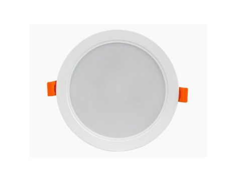 LED line LITE Downlight Plafon podtynkowy MOLLY 12W 1150lm 3000K ciepła okrągły podtynk 3 lata gwar.