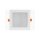 LED line LITE Downlight Plafon podtynkowy MOLLY 12W 1150lm 3000K ciepła kwadrat podtynk 3 lata gwar.