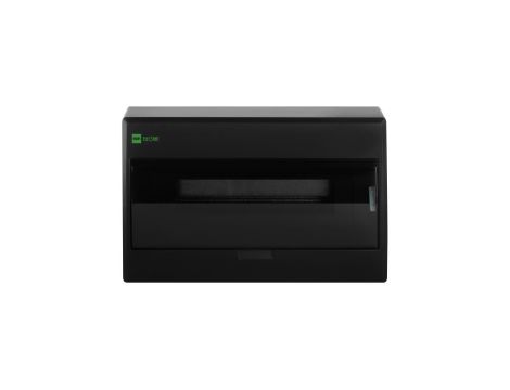 Rozdzielnica modułowa Elegant 1x12 natynkowa IP40 PE+N kolor czarny mat 2423-09