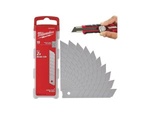 Ostrza łamane wymienne do noża 25mm w zasobniku 10szt MILWAUKEE