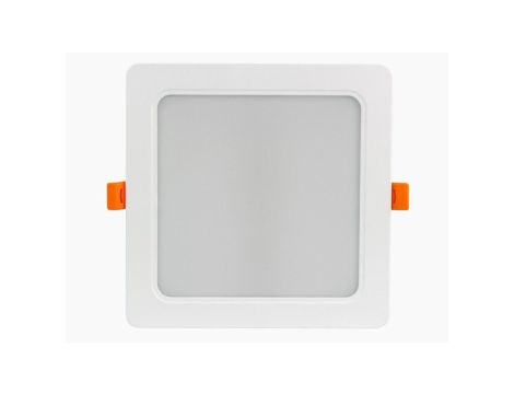 LED line LITE Downlight Plafon podtynkowy MOLLY 18W 1750lm 3000K ciepła kwadrat podtynk 3 lata gwar.