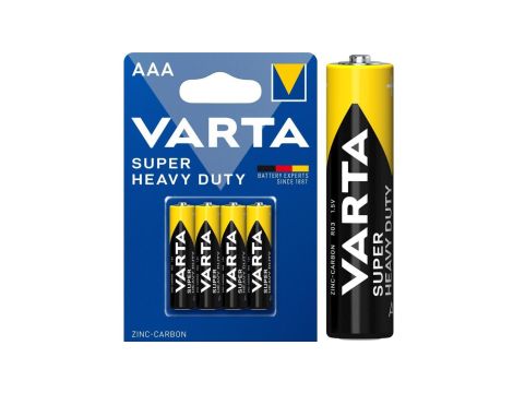 Bateria cynkowo-węglowa R03 AAA 1,5V Super Heavy Duty /4szt./