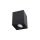 Oprawa Natynkowa HALOGENOWA Spot Tuba Ruchoma AMAT-L GU10 Kwadratowa Czarna 115mm LUMILED