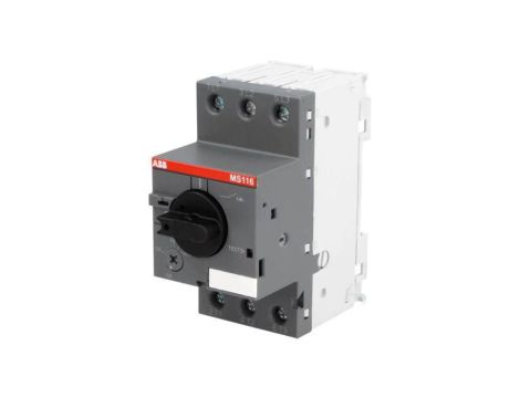 MS116-0.63 Wyłącznik silnikowy 0,12kW 208690VAC na szynę DIN IP20