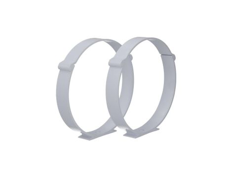 Uniwersalny uchwyt do rur, kanałów wentylacyjnych okrągłych fi:150mm 2 sztuki airRoxy 02-486