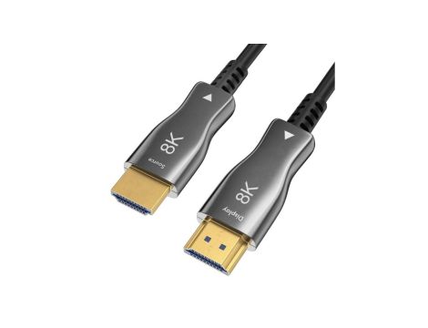 CLAROC Kabel optyczny HDMI 2.1 AOC 8K Ultra High Speed 8K@60 4K@120 20m