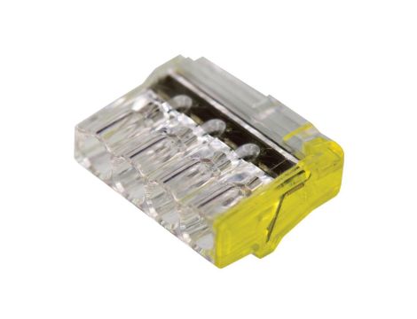 Szybkozłączka samozaciskowa bezgwint., 4x2,5mm2 24563 /5szt./