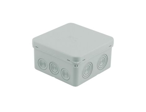 Skrzynka hermetyczna IP65 puszka instalacyjna 100x100x50mm szara Marlanvil