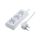 Przedłużacz 3-gniazda z/u 10A 5m /OMY 3x1/ biały PS-370 T-105430