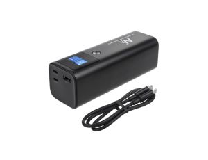 Mobilna bateria Power Bank Maclean, 24600mAh, Power Delivery (PD) 140W, Fast/Quick/Super Charge, 88,56Wh, 2x Typ-C, USB, MCE335