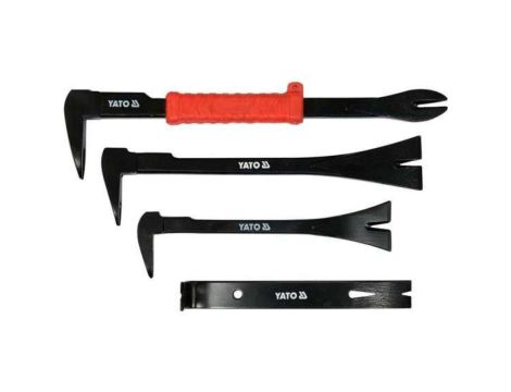 ZESTAW ŁOMÓW Z WYCIĄGACZAMI 4 CZĘŚCI