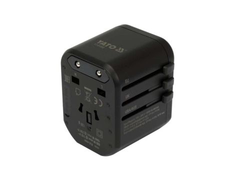 ADAPTER PODRÓŻNY UNIW. USB, USB-C 18W