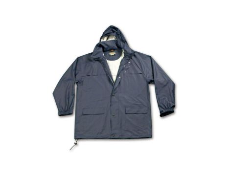 Kurtka robocza wodoodporna pcv niebieska xl