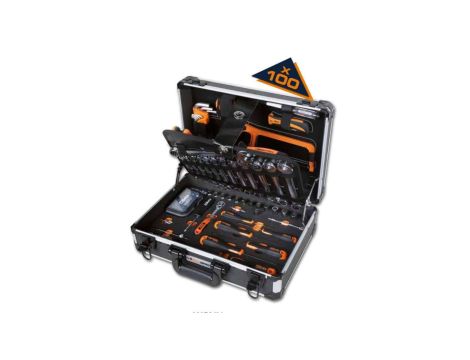 Zestaw narzędzi warsztatowych w walizce easy 100szt.