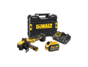 Szlifierka kątowa akumulatorowa 125 mm xr 18v 1*6.0ah t-stak