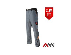 Spodnie robocze ochronne do pasa PROFESSIONAL GREY szare Rozmiar 60