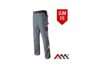 Spodnie robocze ochronne do pasa PROFESSIONAL GREY szare Rozmiar 56