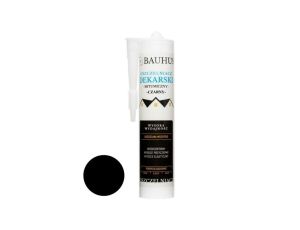 Uszczelniacz dekarski bitumiczny czarny 280ml BAUHUS do uszczelniania dachów i rynien