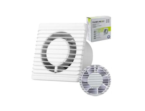 Wentylator łazienkowy domowy cichy Fi 100 biały ścienny