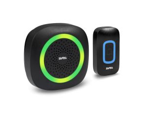 Dzwonek bezprzewodowy bateryjny DANCE II czarny ST-420B zasięg 300m SUN10000495