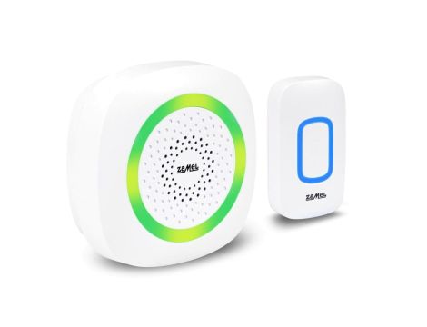Dzwonek bezprzewodowy bateryjny DANCE II biały ST-420W zasięg 300m SUN10000496