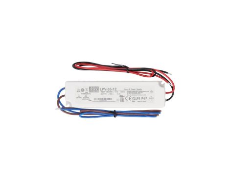 Zasilacz hermetyczny IP67 do oświetlenia LED 12V 3A 35W wodoodporny LPV Mean Well