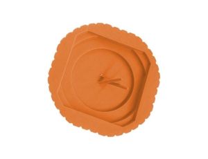 Pokrywka montażowa puszki p/t fi:68 pomarańczowa