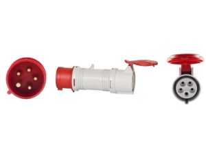 Redukcja wtyczki 16A 5p na gniazdo 32A 5p F7.0025